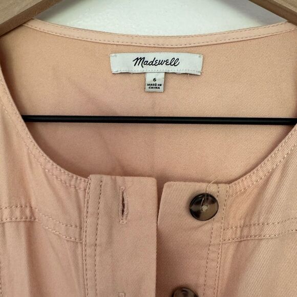 Madewell Topstitch Coverall Size 6 - Picture 5 of 7
